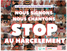 Affiche pour le Prix Non au Harcèlement